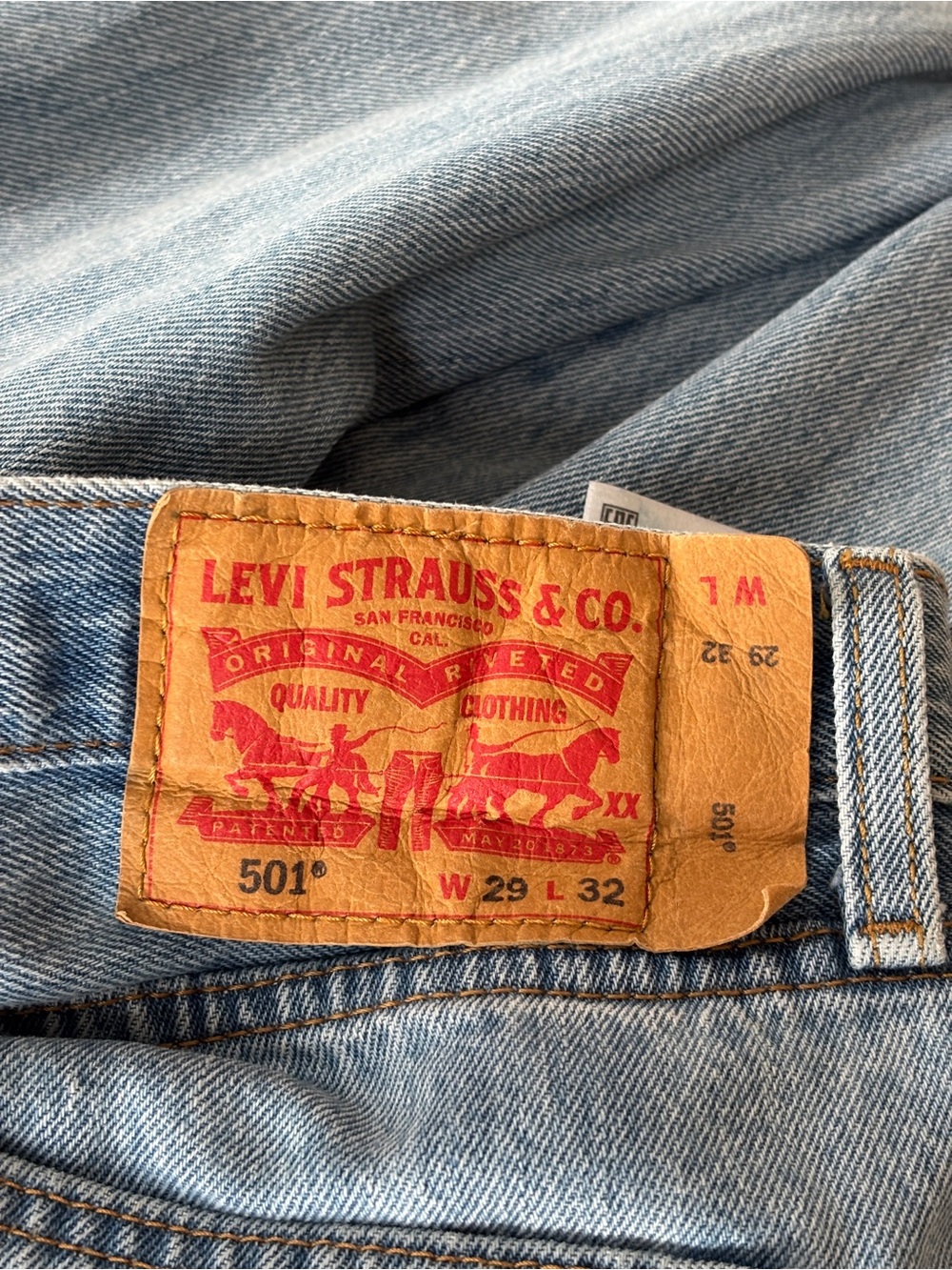 Levi's Light Blue Straight Men's Jeans
